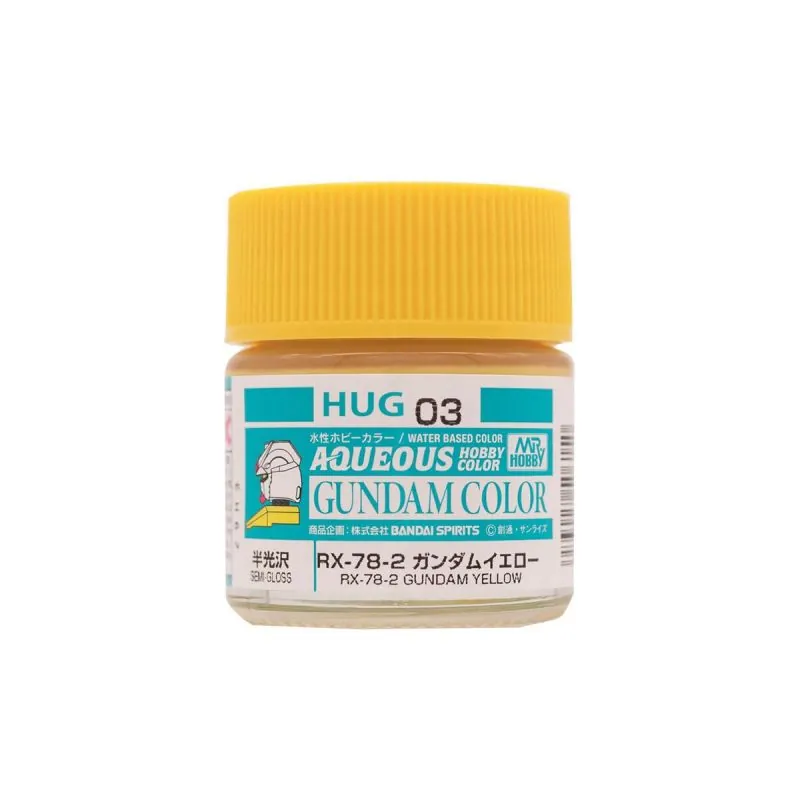 HUG-003 - Aqueous Gundam Color (10ml) RX-78-2 GUNDAM YELLOW