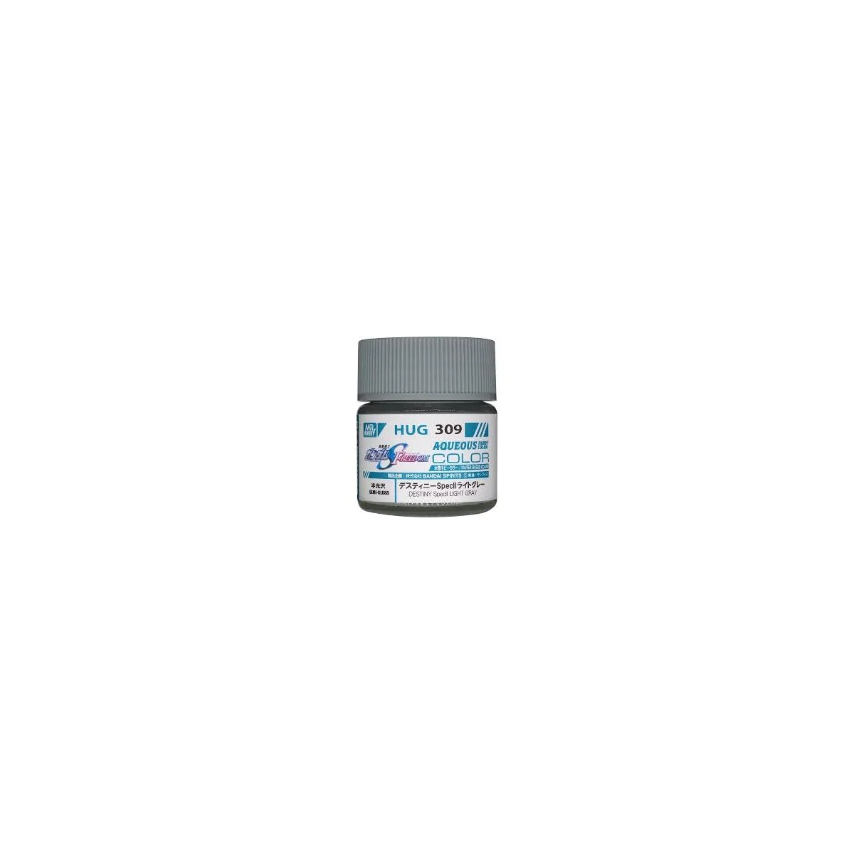 Gunze hug-309 aqueous gundam color (10ml) destiny specll light gray Paint