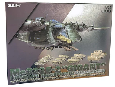 1/144 Great Wall WWII ME 323 E-2 Gigant w/Vehicles Plastic Model Kit
