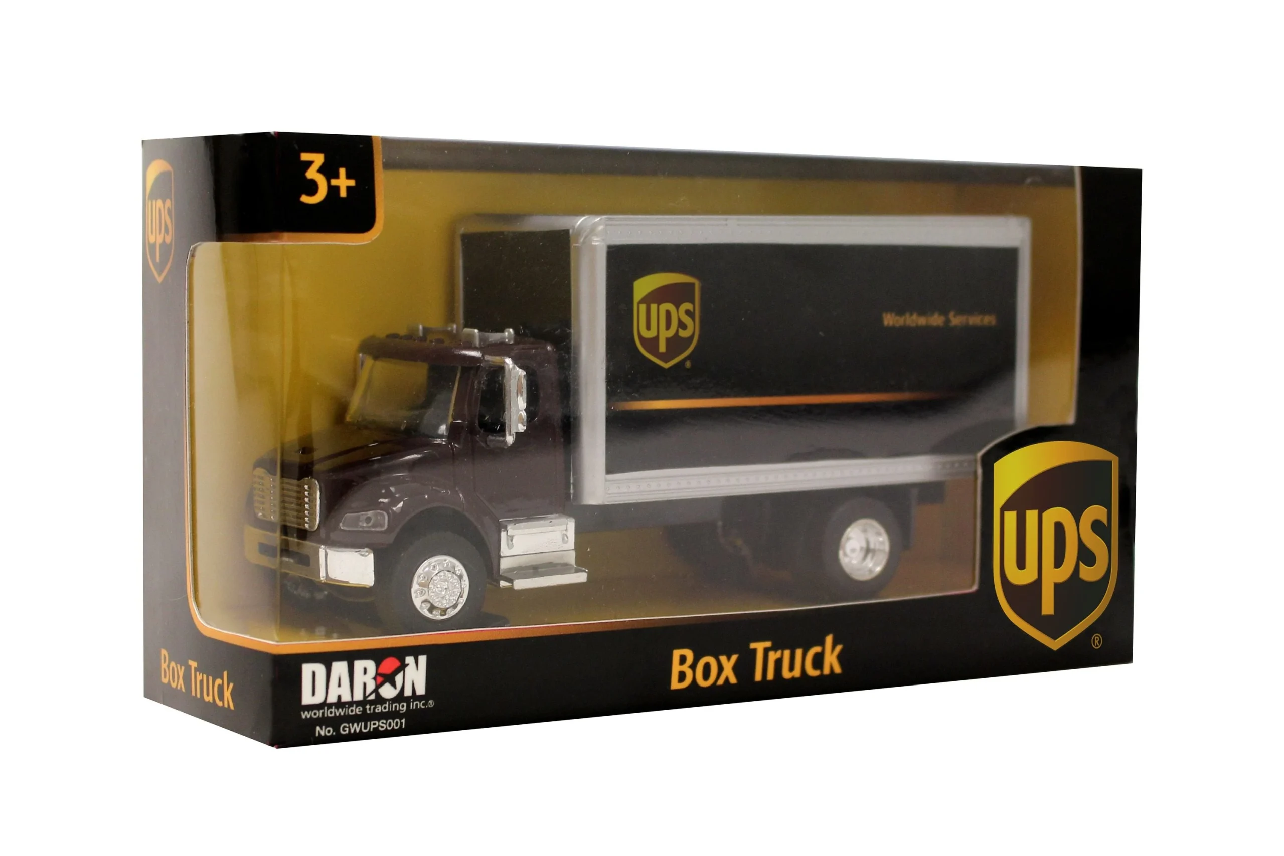 UPS Box Truck 1/50 Scale Diecast Toy - Daron