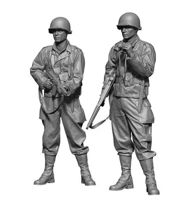 1/16 H3 Models WWII US Ranger set 3D Printed Figure