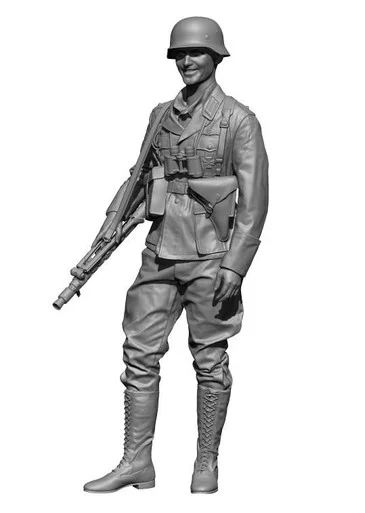 1/16 H3 Models WWII German Dak Gunner 3D Printed Figure