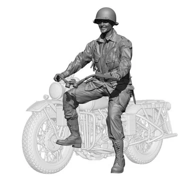 1/16 H3 Models WWII US para Ironhorse rider not Inclde Bike 3D Printed Figure