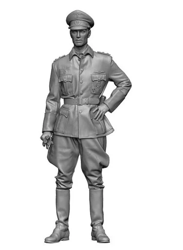 1/16 H3 Models WWII Wehrmacht Officer 3D Printed Figure