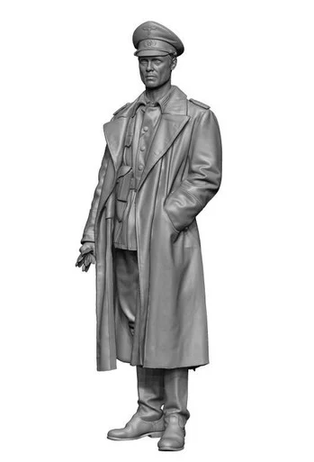 1/16 H3 Models WWII Wehrmacht Officer coat ver 3D Printed Figure