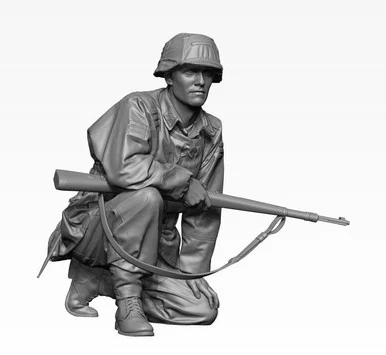 1/16 H3 Models WWII Waffen ss soldier 3D Printed Figure