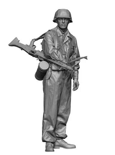 1/16 H3 Models WW2 ss mg42 gunner normandy2