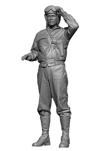 1/35 H3 Models WWII US Tank commander 4