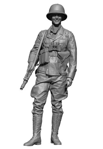 1/35 H3 Models WWII German Dak Gunner 3D Printed Figure