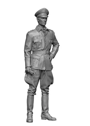 1/35 H3 Models WWII Wehrmacht Officer 3D Printed Figure