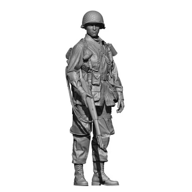 1/48 H3 Models WWII US 2nd Lieutenant 3D Printed Figure