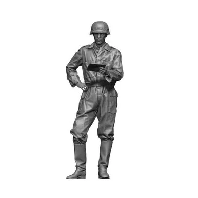 1/48 H3 Models WWII German tank crew(Italian pattern) 3D Printed Figure