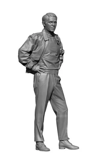 1/48 H3 Models WWII USAF Pilot 3D Printed Figure