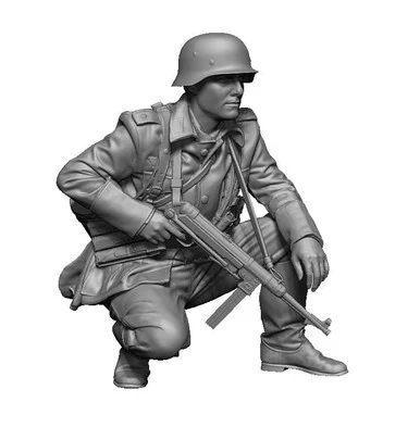 1/48 H3 Models WWII German NCO 3D Printed Figure