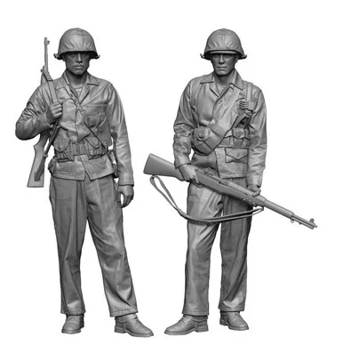 1/48 H3 Models WWII USMC set 3D Printed Figure