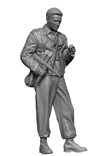 1/48 H3 Models WWII German fallschirmjager 3D Printed Figure