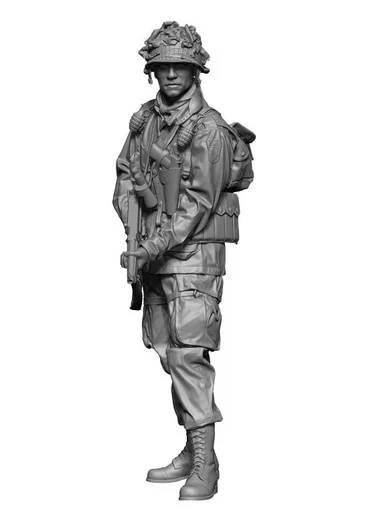 1/48 H3 Models WWII US ParaCarentan 3D Printed Figure