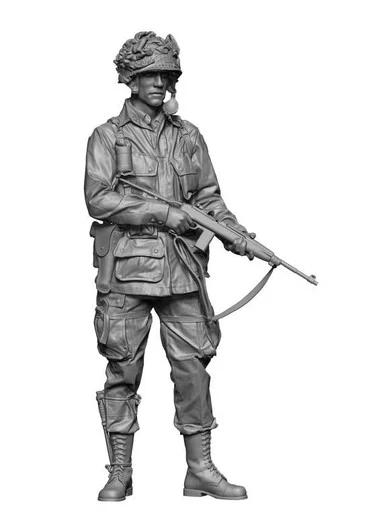 1/48 H3 Models WWII US Para Rifleman 3 Carentan 3D Printed Figure