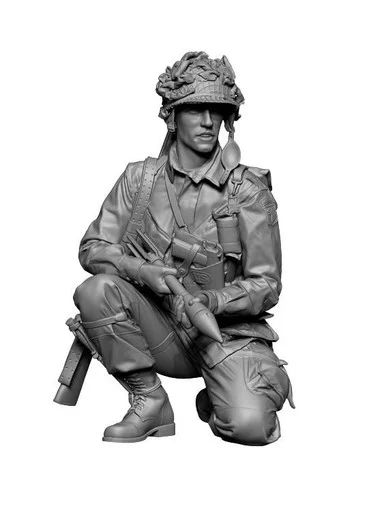 1/48 H3 Models WWII US para Bazooka Loader 3D Printed Figure