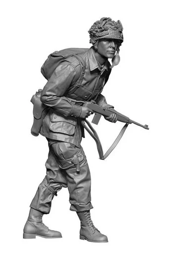 1/48 H3 Models WWII US para Warrior 3D Printed Figure
