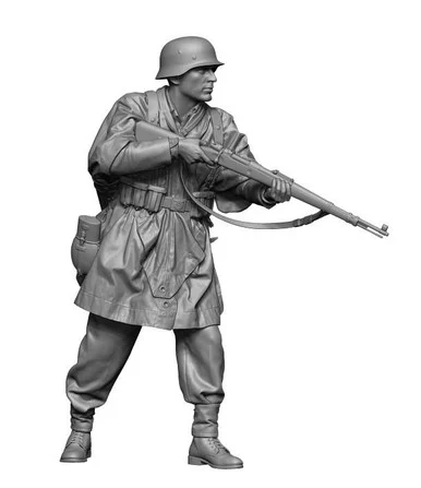1/48 H3 Models WW2 Waffen ss soldier wearing phancho 3