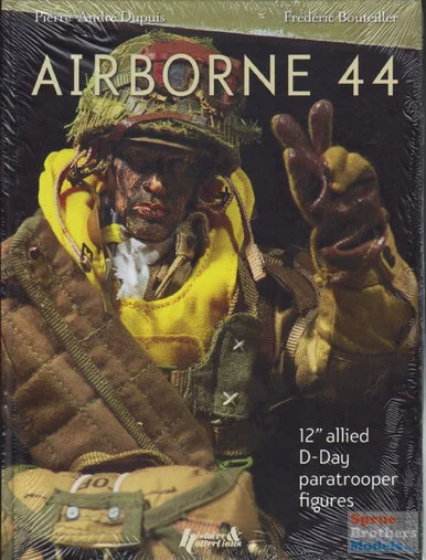 HAC9966 Histoire & Collections Airborne 44: 12 inch Allied D-Day Paratrooper Figures
