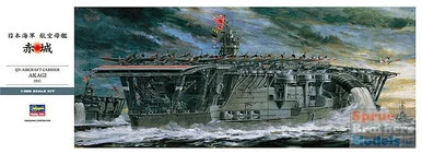 HAS40025 1:350 Hasegawa IJN Aircraft Carrier "AKAGI 1941"