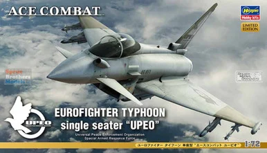 HAS52155 1:72 Hasegawa Ace Combat Eurofighter Typhoon Single Seater 'UPEO'