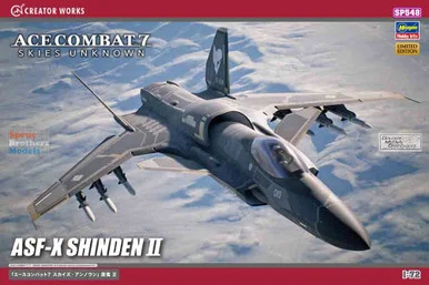 HAS52348 1:72 Hasegawa Ace Combat ASF-X Shinden II