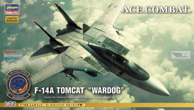 HAS52416 1:72 Hasegawa Ace Combat F-14A Tomcat 'Wardog'