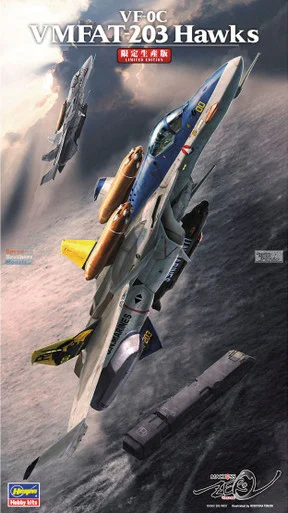 HAS65785 1:72 Hasegawa VF-0C VMFAT-203 Hawks 'Macross Zero'