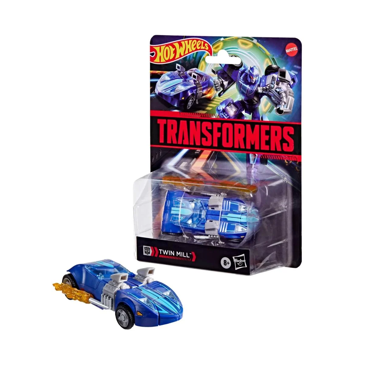 TRANSFORMERS X HOT WHEELS - Twin Mill - Collaborative Figure 13cm Figurine