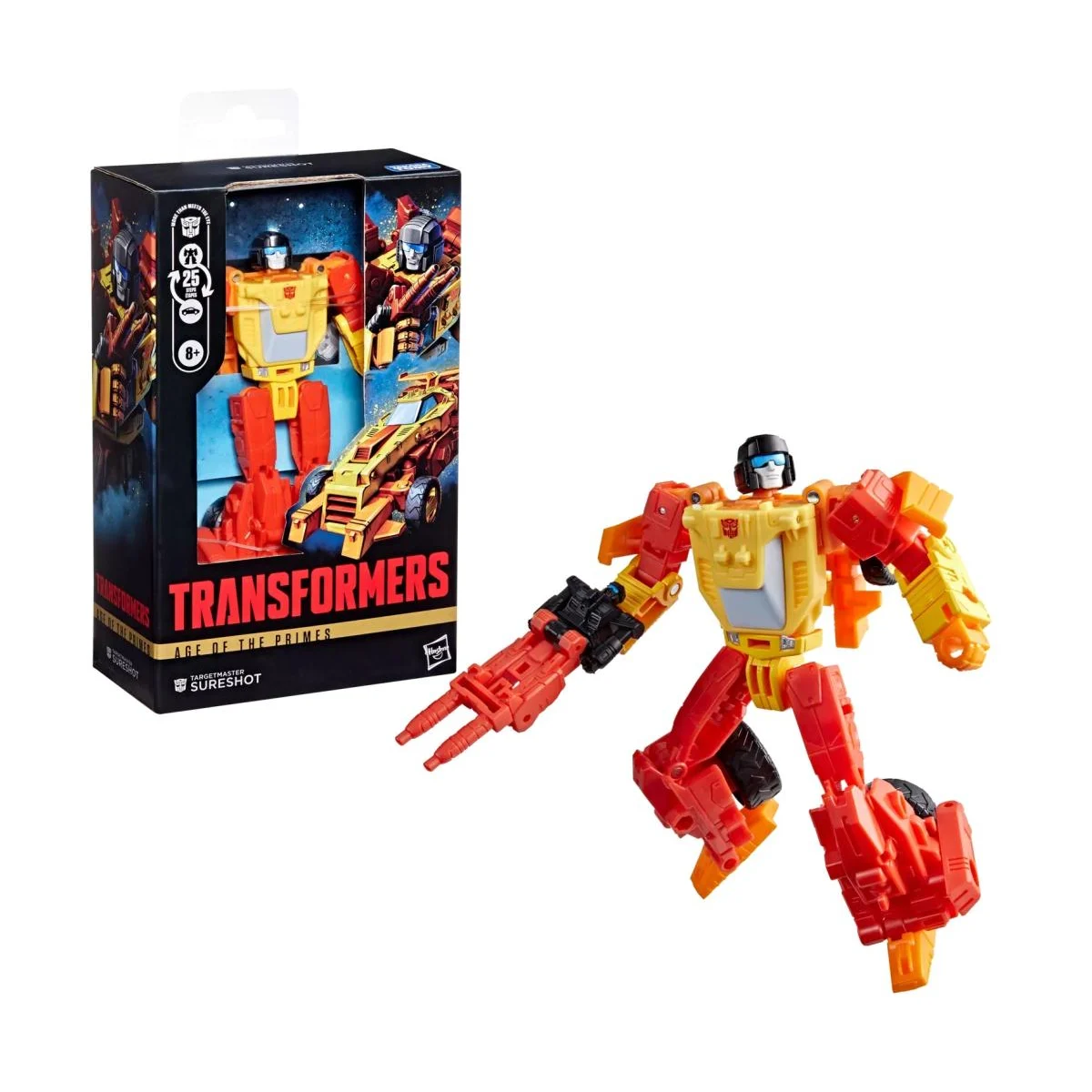 TRANSFORMERS - Sureshot - Age of the Primes Deluxe Figure 14cm Figurine