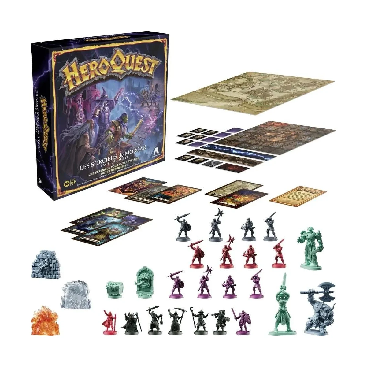 HEROQUEST - The Wizards of Morcar (FR) Board game