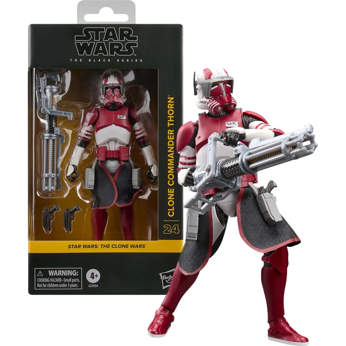 THE CLONE WARS - Clone Commander Thorn - Black Series 15cm Figure Figurine