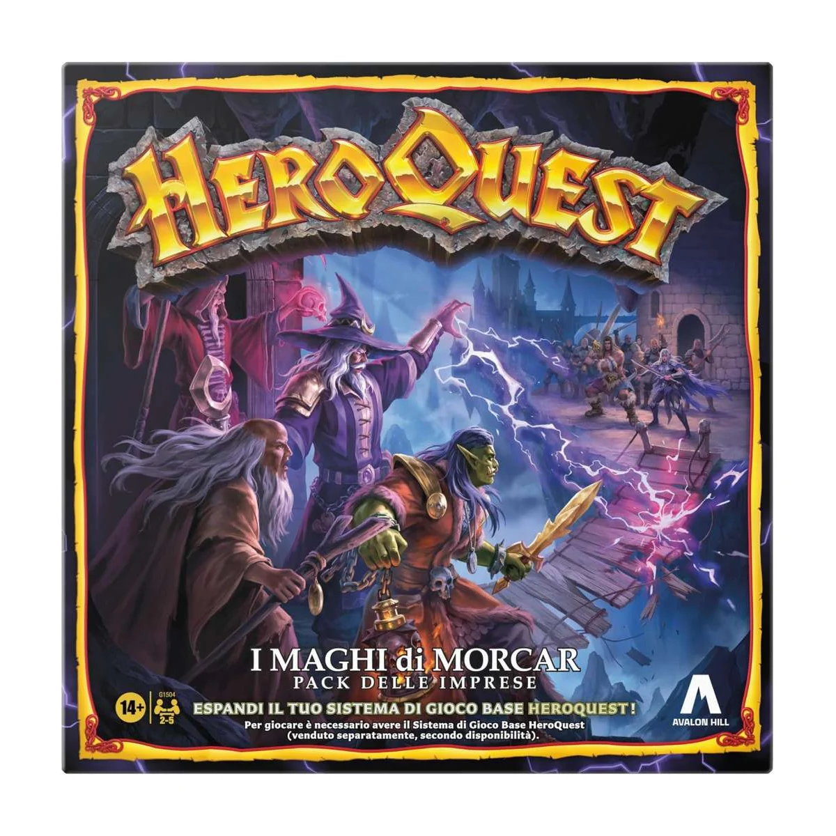 Heroquest I Maghi Di Morcar Board game - Hasbro