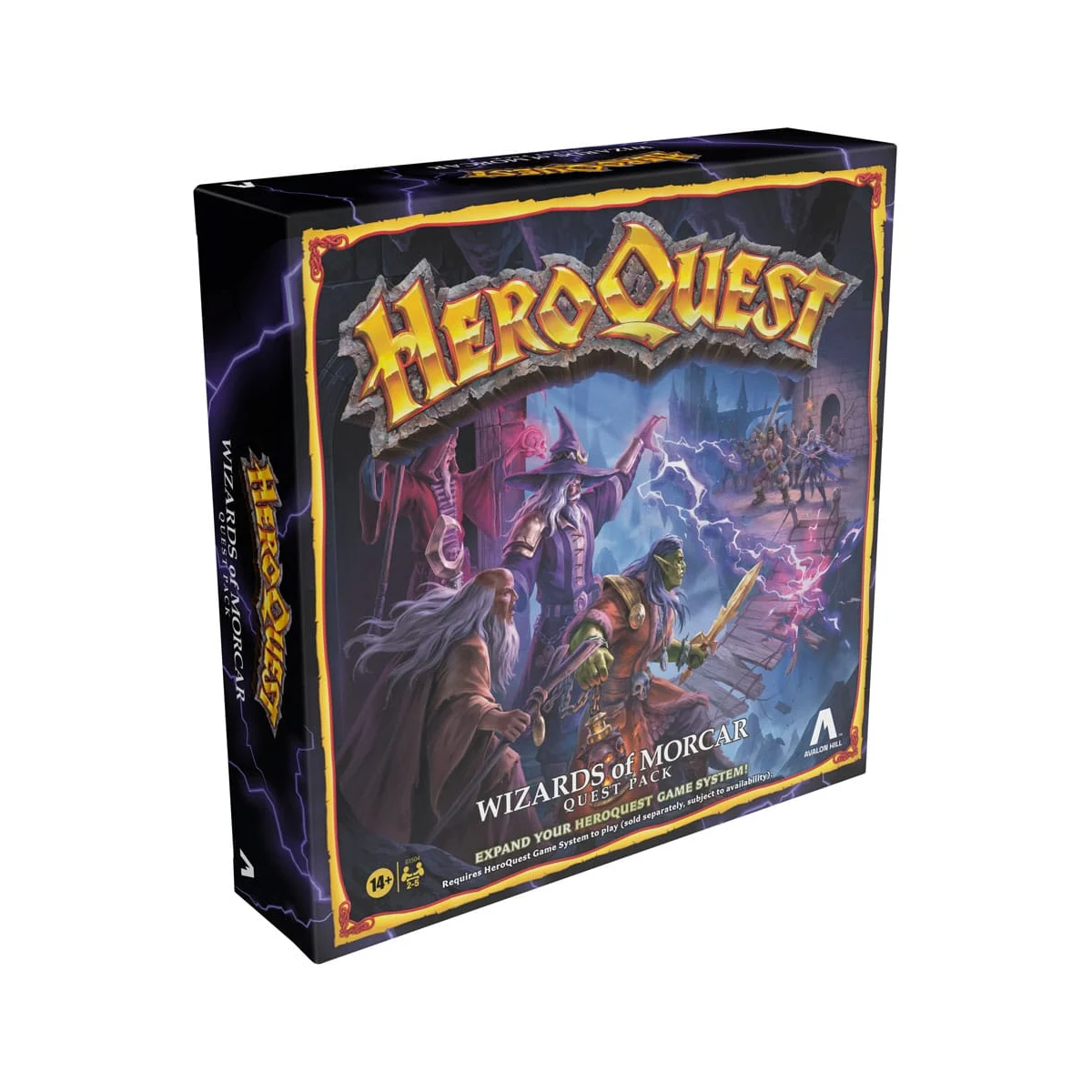 HeroQuest board game expansion Wizards of Morcar Quest Pack *ENGLISH* - Hasbro
