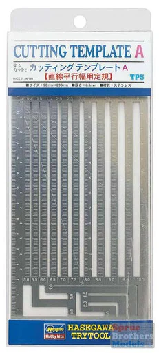 HAT71105 Hasegawa Tool - Cutting Template Set A TP5