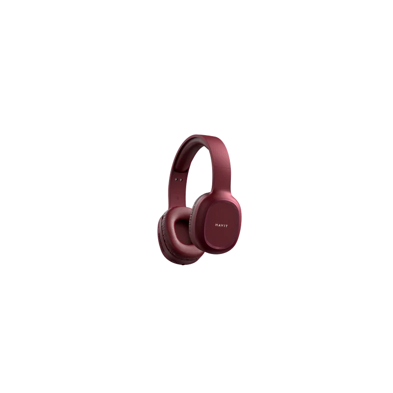 HAVIT - Bluetooth Headset with Microphone - 200 mAh - Bordeaux