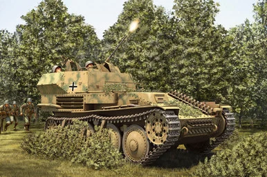 1/35 Hobby Boss German 2cm Flak 38 Pz.Kpfw .38 (t) - HY80140