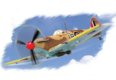 1/72 Hobby Boss Spitfire Mk.Vb/Trop Easy Assembly - HY80214