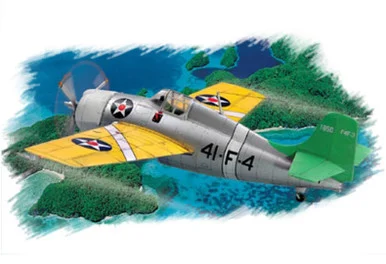 1/72 Hobby Boss F4F-3 Wildcat Easy Assembly - HY80219