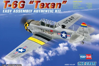 1/72 Hobby Boss T-6G Texan Easy Assembly Plastic Model Kit