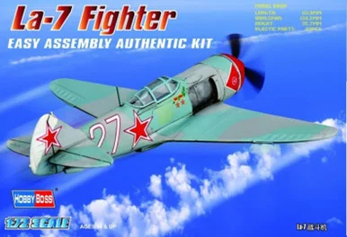 1/72 Hobby Boss La-7 Fighter Easy Assembly - HY80236