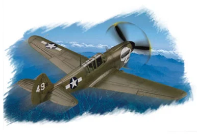 1/72 Hobby Boss P-40N Warhawk Easy Assembly - HY80252