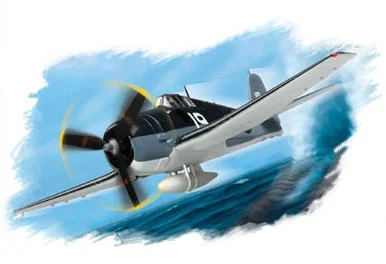 1/72 Hobby Boss F6F-3 Hellcat Easy Assembly - HY80256