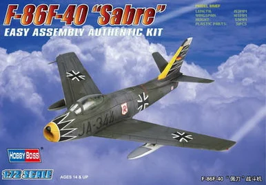 1/72 Hobby Boss F-86F-40 Sabre Easy Assembly - HY80259