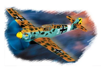 1/72 Hobby Boss Bf 109E4/Trop Easy Assembly - HY80261