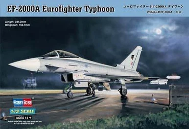 1/72 Hobby Boss EF-2000A Eurofighter Typhoon Plastic Model Kit