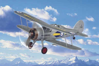 1/72 Hobby Boss RAF Gladiator Easy Assembly Kit - HY80289
